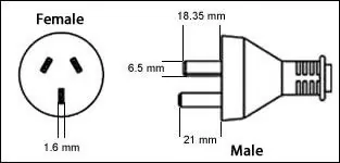 China GB2099 3 Pin 10 Amp