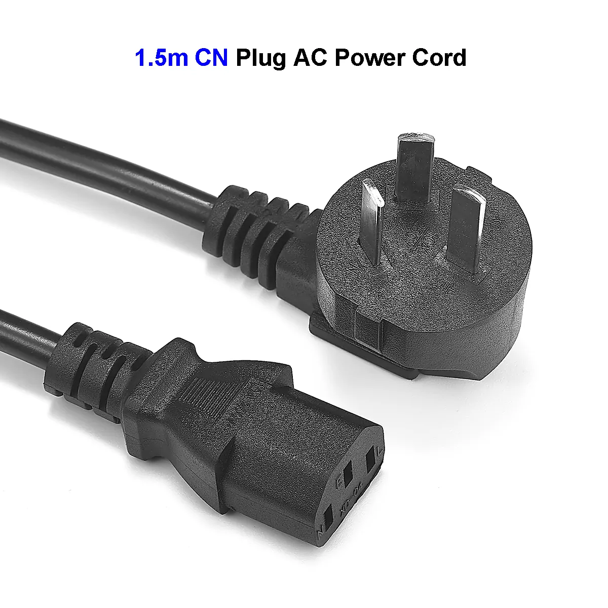 smukke folkeafstemning stille 1.5m CN plug AC power cord IEC C13 C5 5ft China Chinese Australia AC  Adapters Desktop PC Computer Monitor - ledningsproducenter | producenter af  strømkabel | leverandører af strømledninger