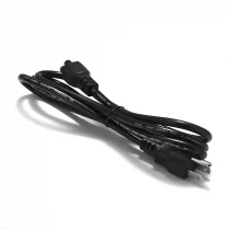  1.5m US plug AC power cord 3 Pin Prong C5 Cloverleaf American USA 4ft For Adapters Laptop Notebook